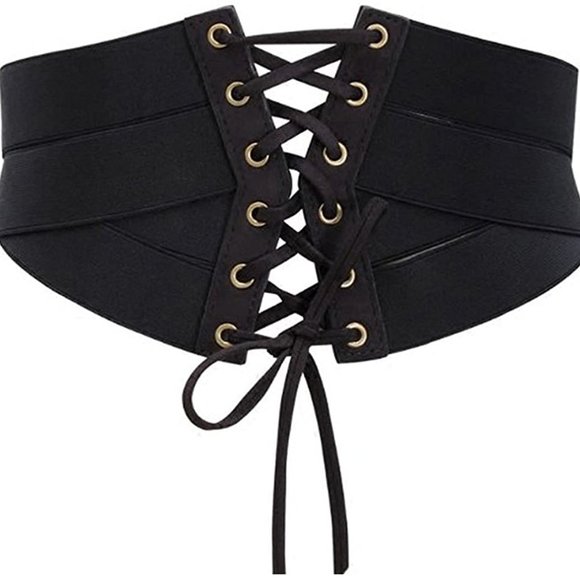 Women\'s Fashion Elastic Stretch Wide Band Waspie main image 5